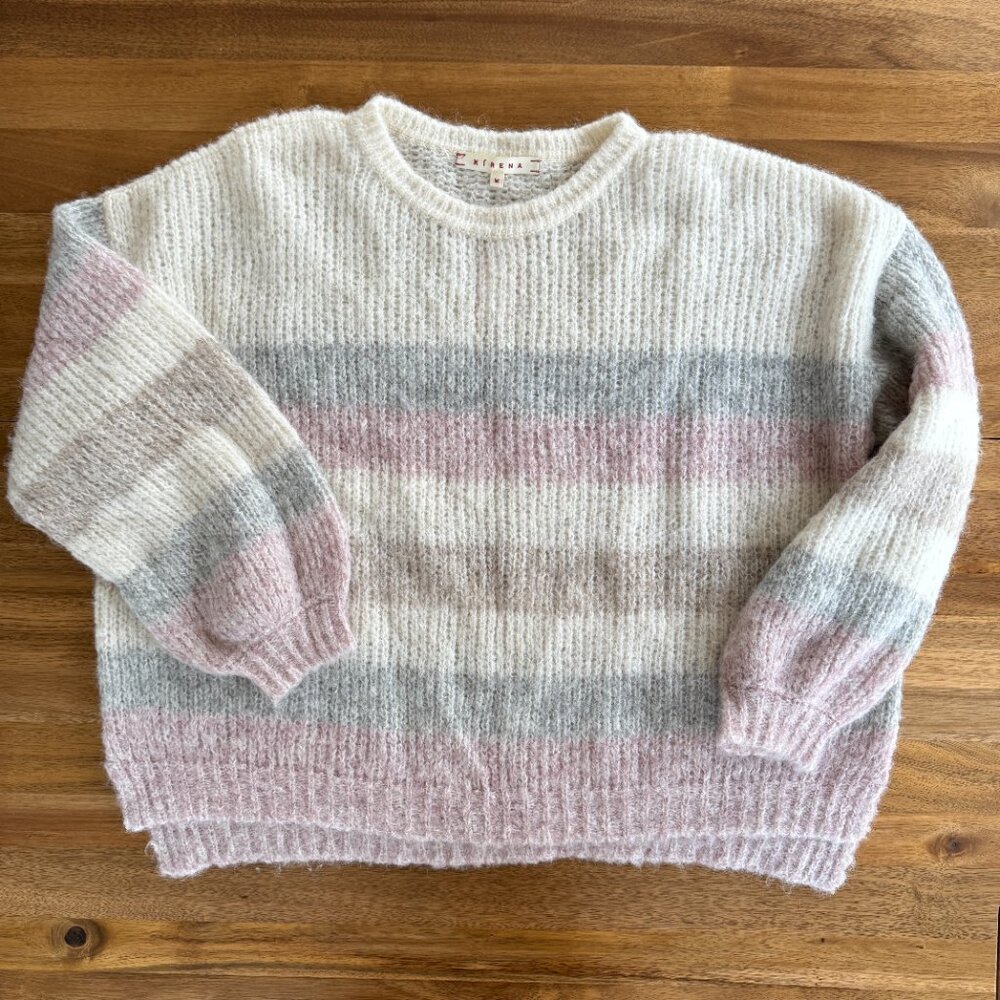 XiRENA striped Alpaca blend sweater - Medium